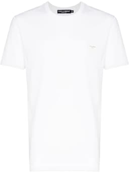 logo-tag cotton T-shirt