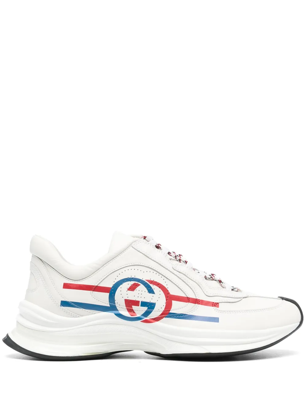 Run leather sneakers by Gucci