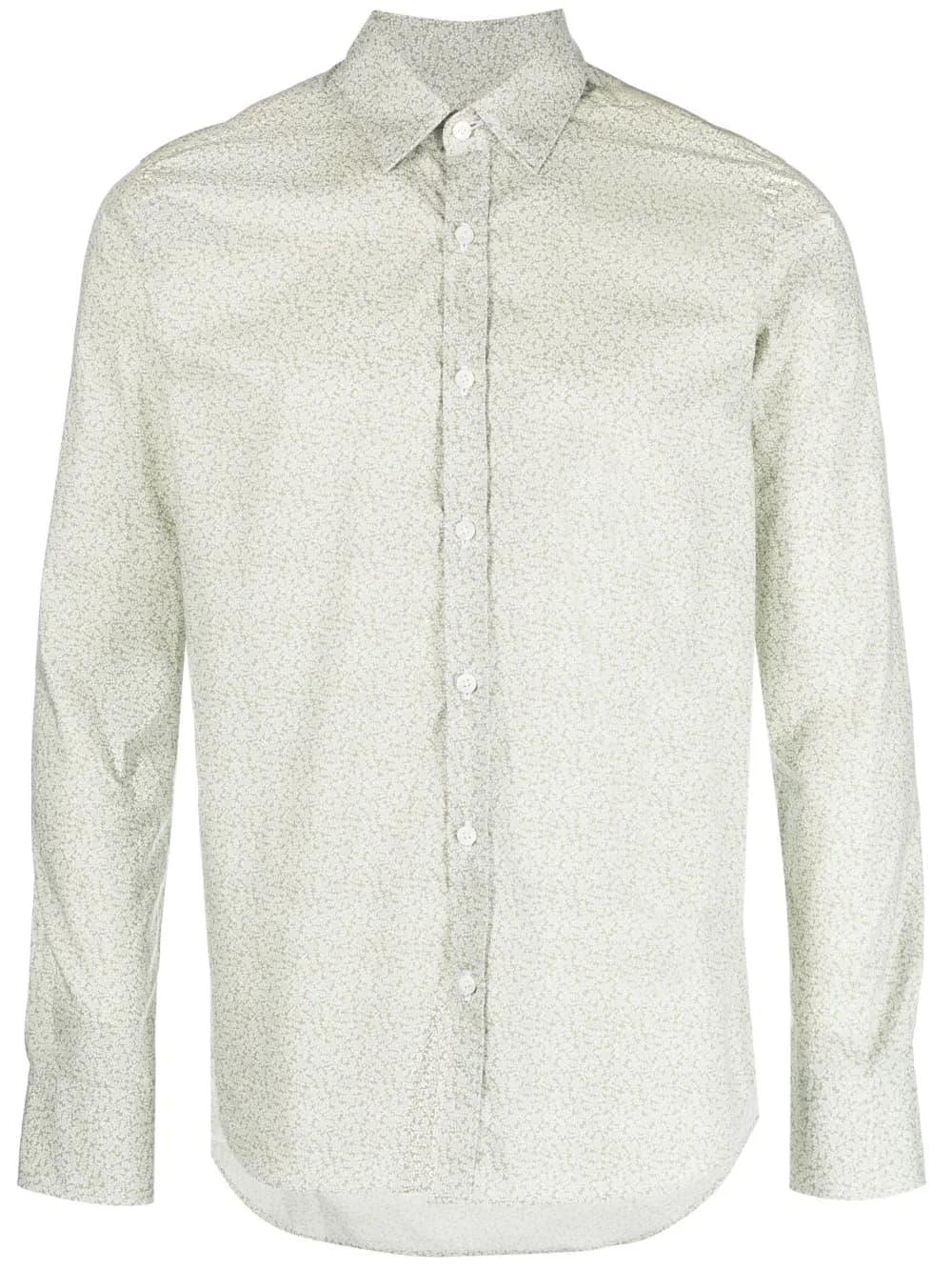 floral-print long-sleeve shirt by Canali