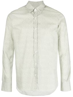 floral-print long-sleeve shirt