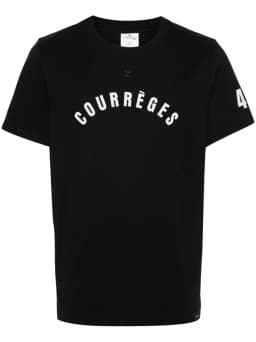 logo-print cotton T-shirt