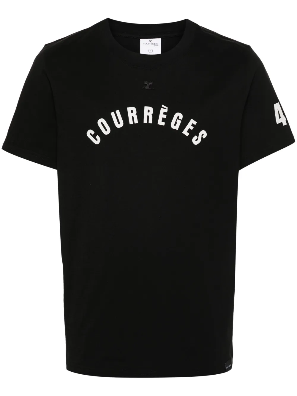 logo-print cotton T-shirt