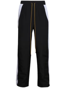 colour-block track pants
