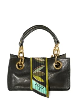 Crush quilted leather mini bag 