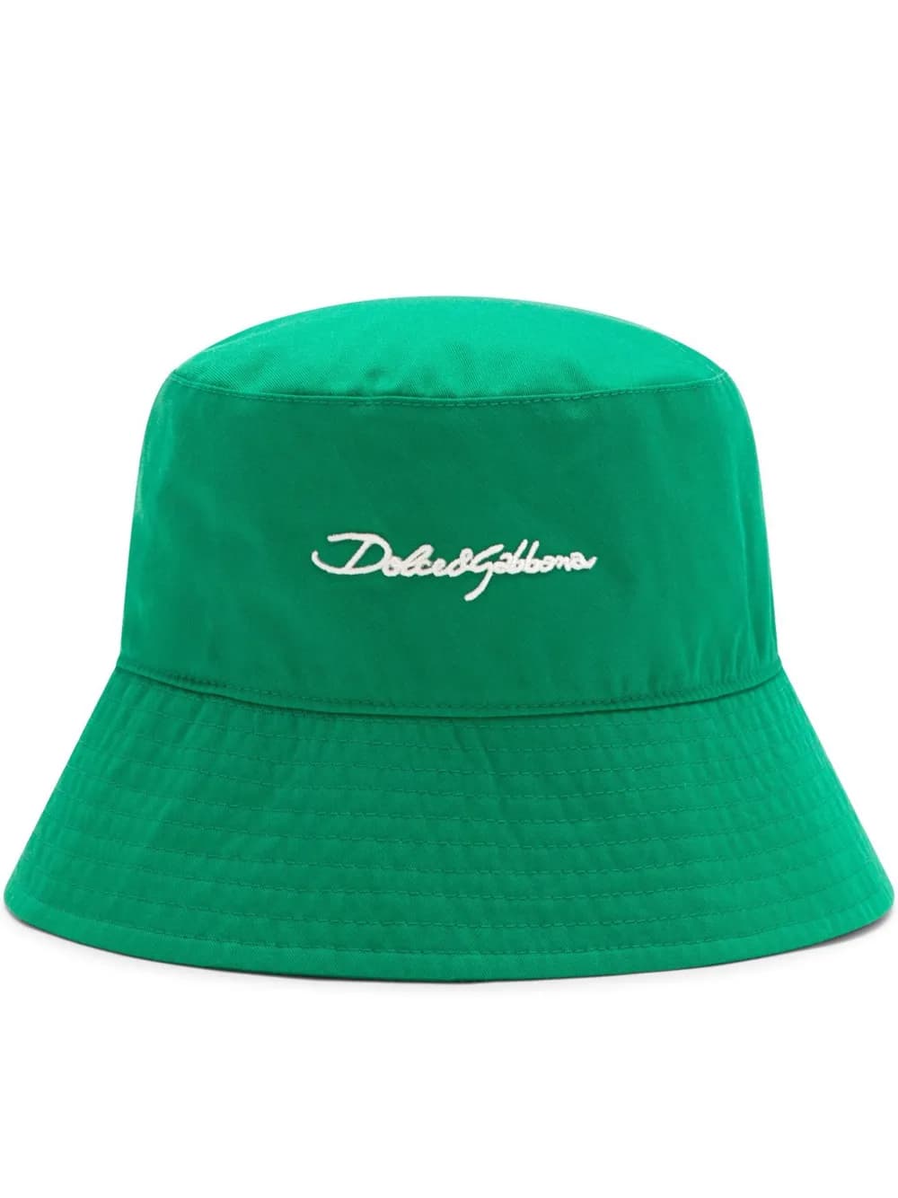 logo-embroidered bucket hat by Dolce & Gabbana