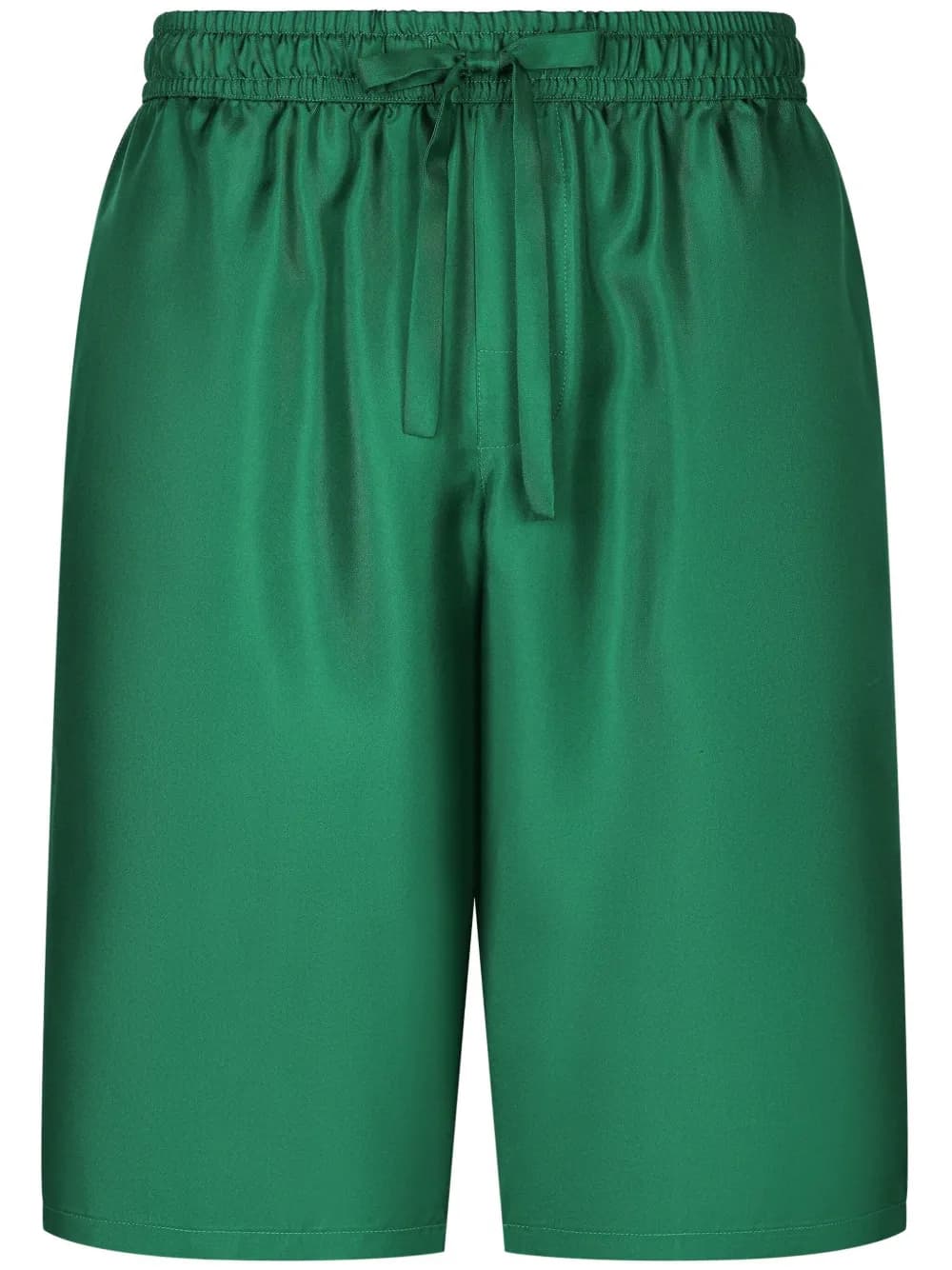 embroidered silk track shorts by Dolce & Gabbana