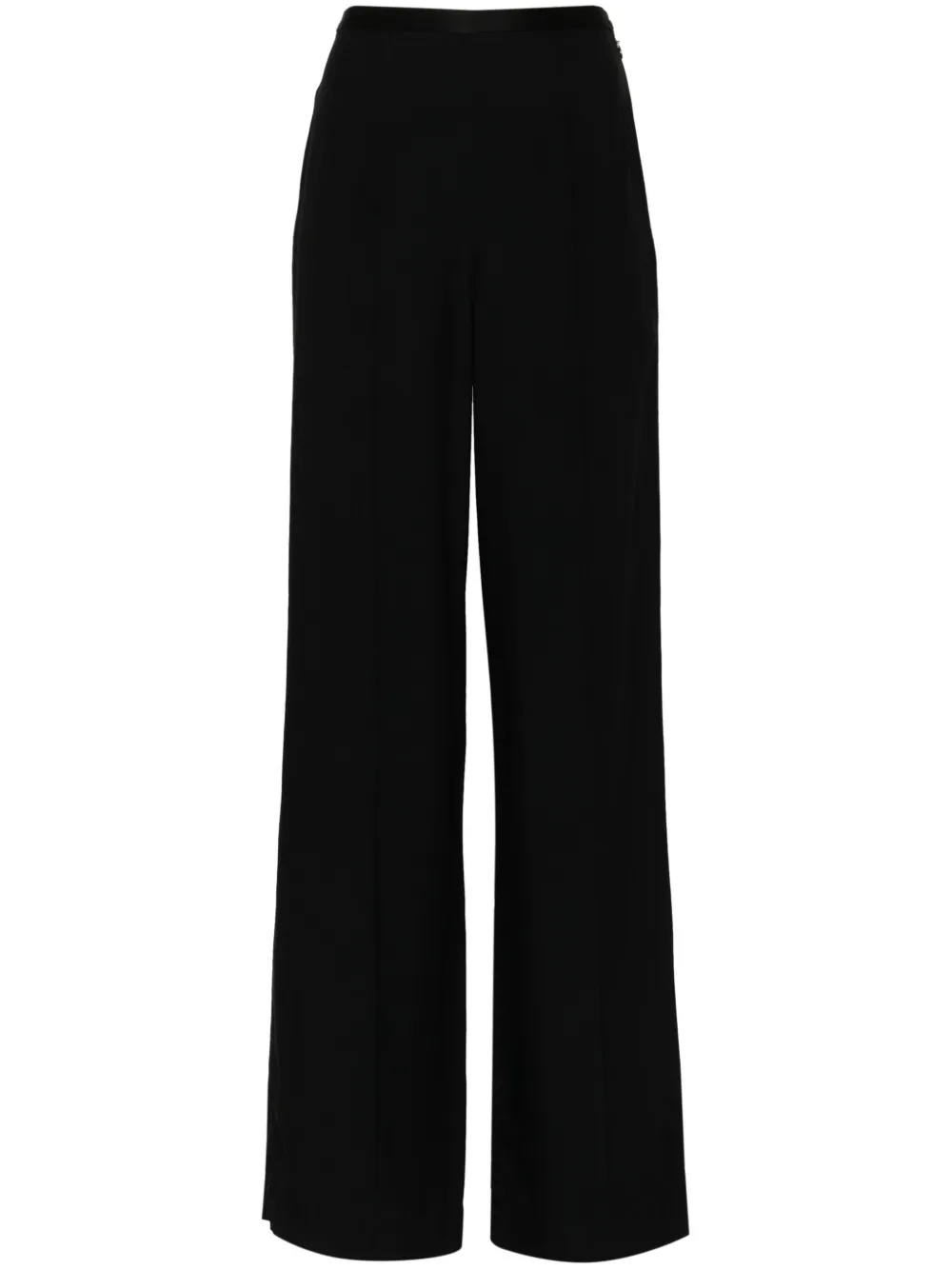 high-waisted crepe palazzo pants by Taller Marmo
