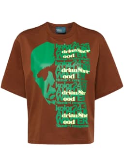 x On-U Sound face-print T-shirt