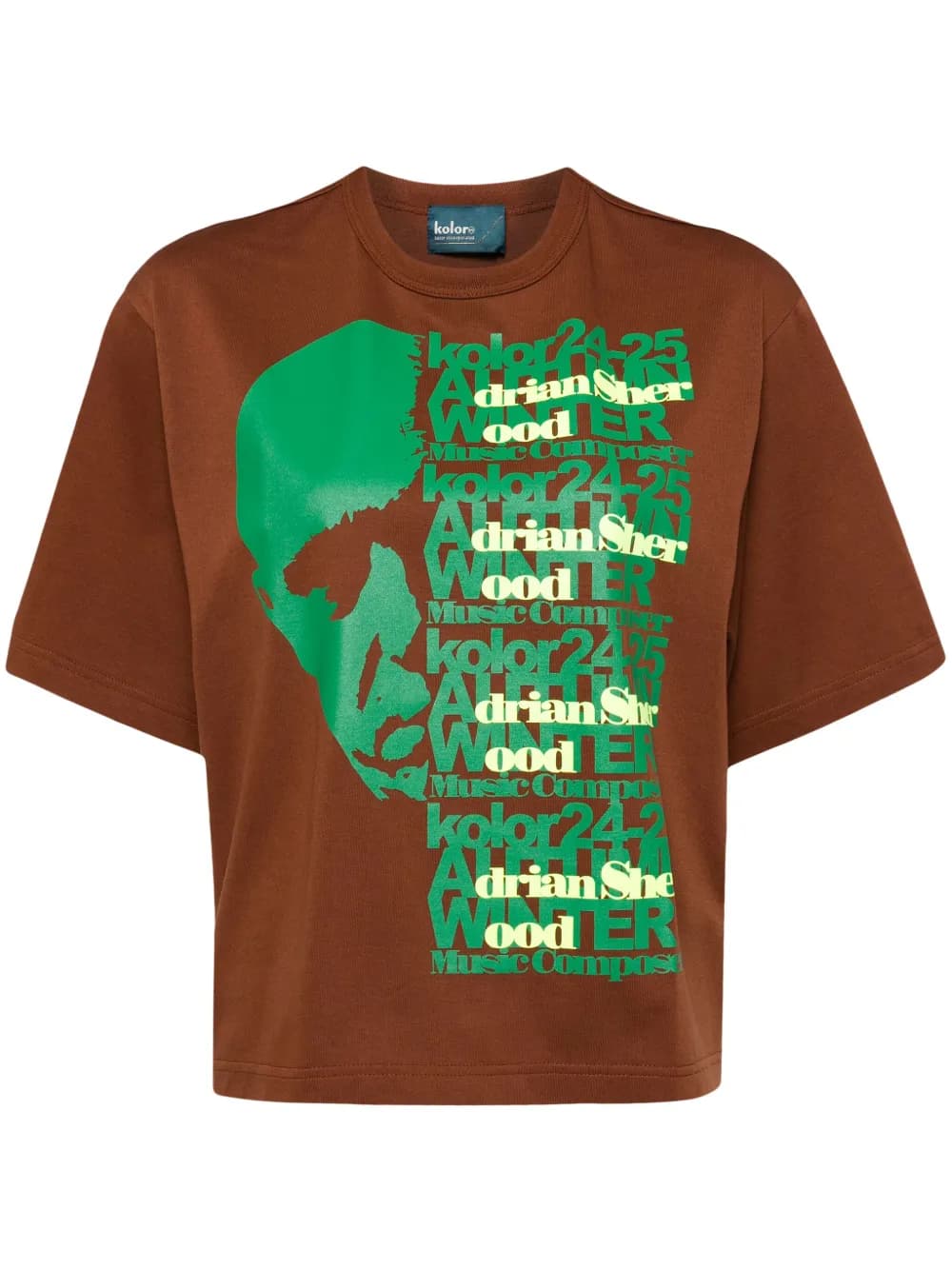 x On-U Sound face-print T-shirt