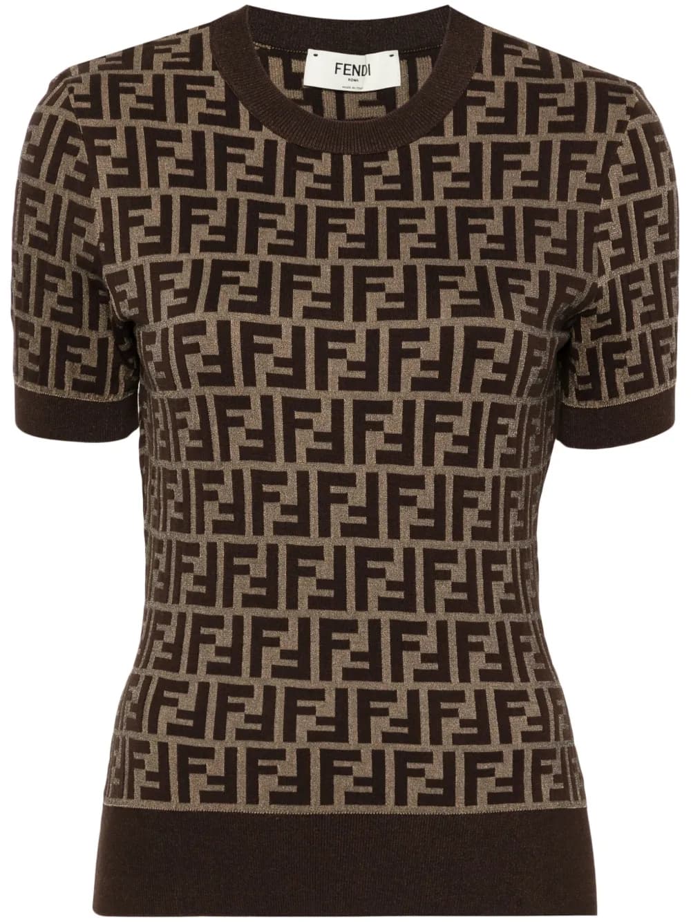 FF knitted top by Fendi