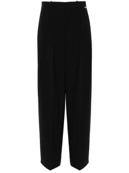 pleat-detailing trousers