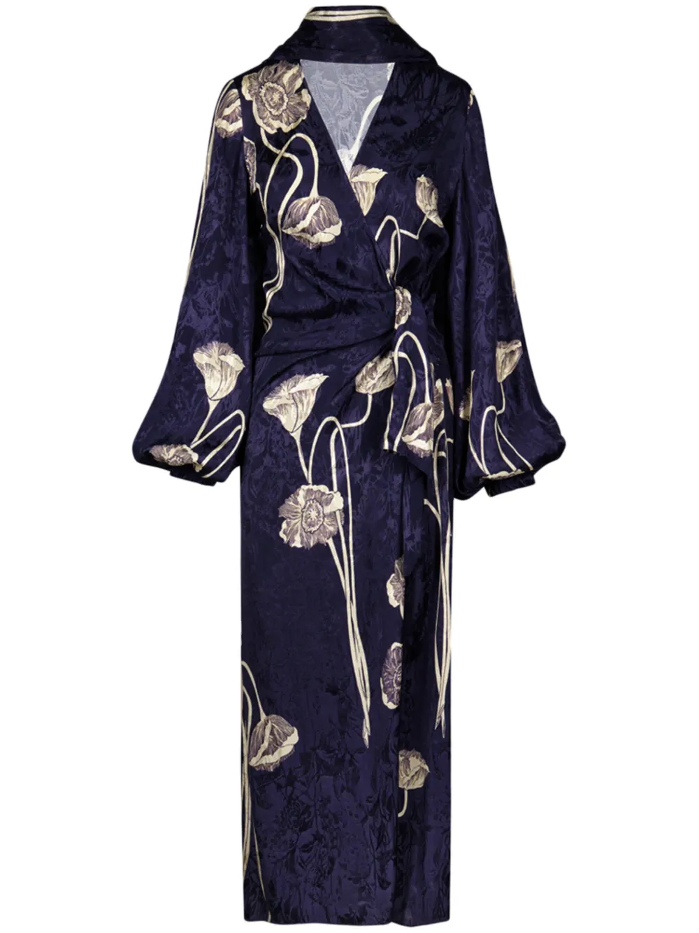 Spiritual Connections wrap dress 