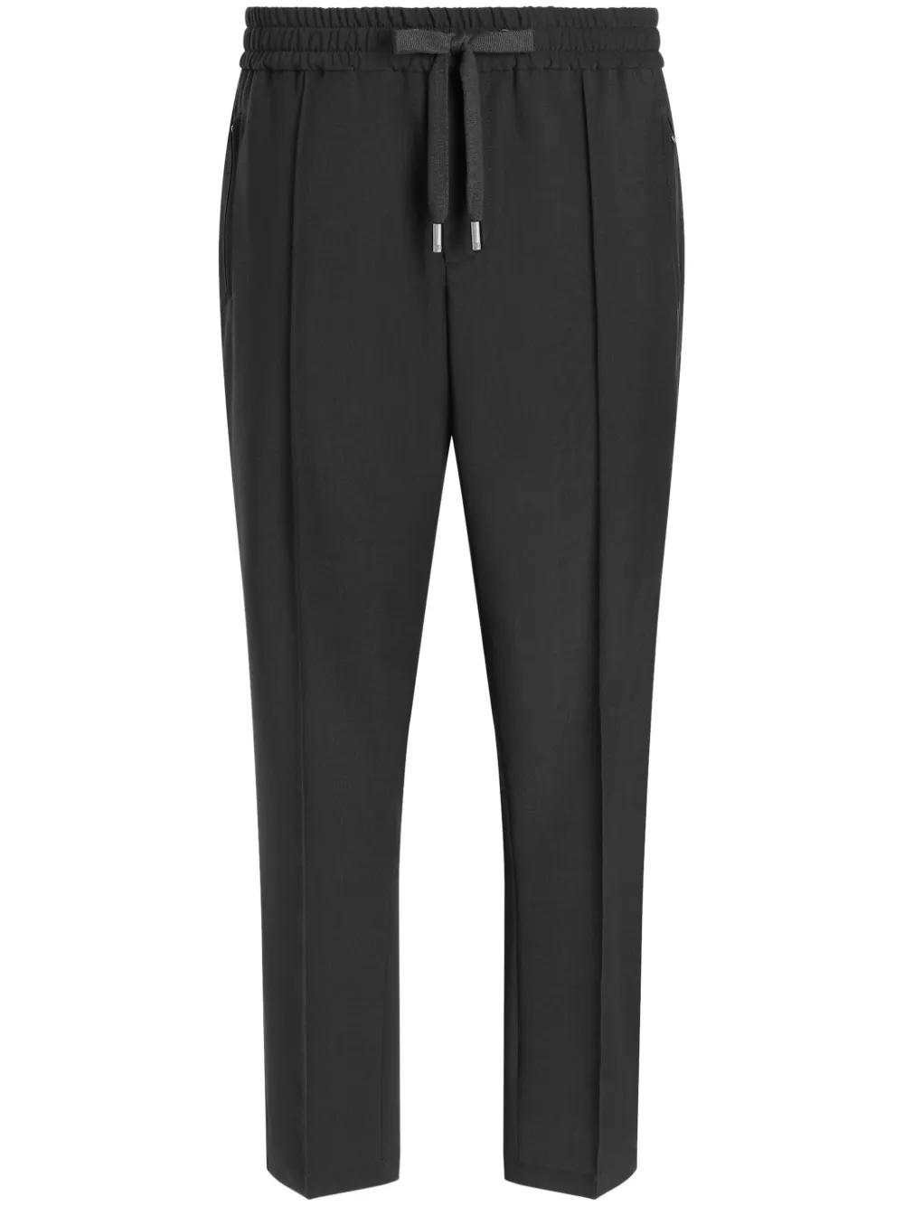 pleat-detail trousers