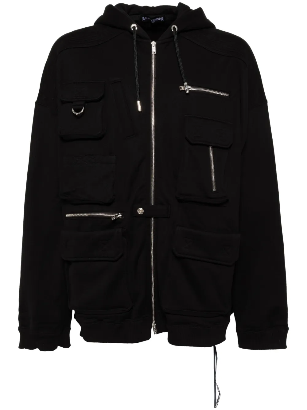 multi-pocket hoodie by Mastermind World