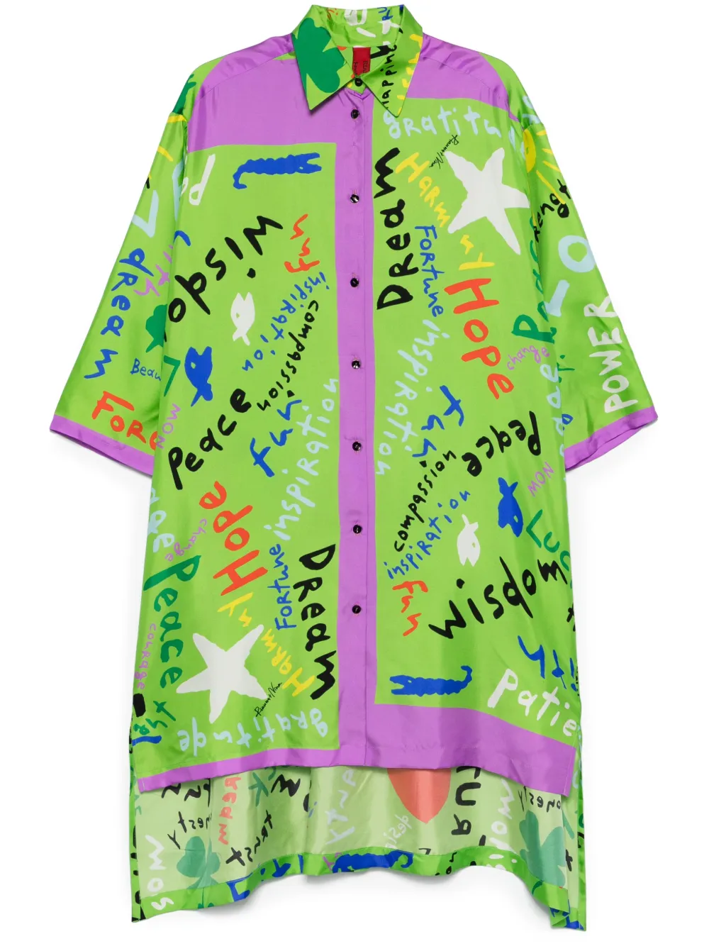printed midi dress by Rianna + Nina