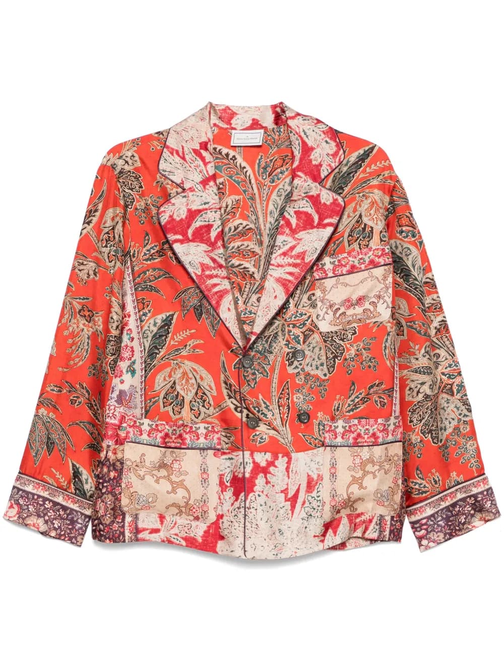 Aloe silk blazer by Pedro Miralles