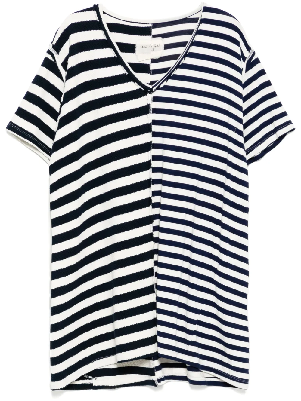 patchwork T-shirt by Greg Lauren