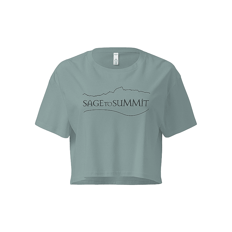 Sage To Summit Crop Top