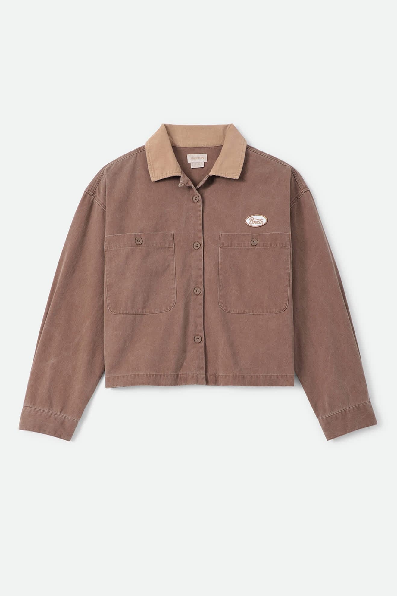 Utopia Overshirt Pinecone Brown Sand