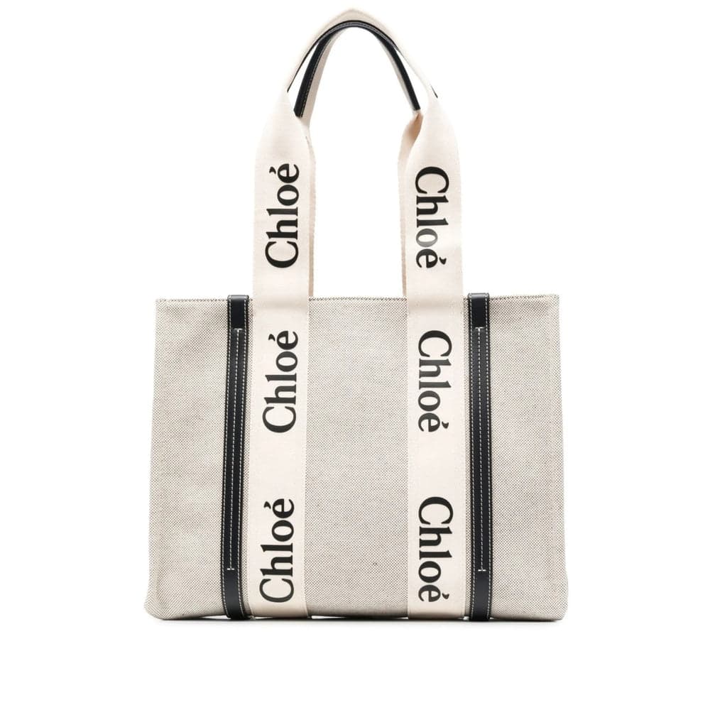 Chloé Neutrals Tote Bags by CHLOE