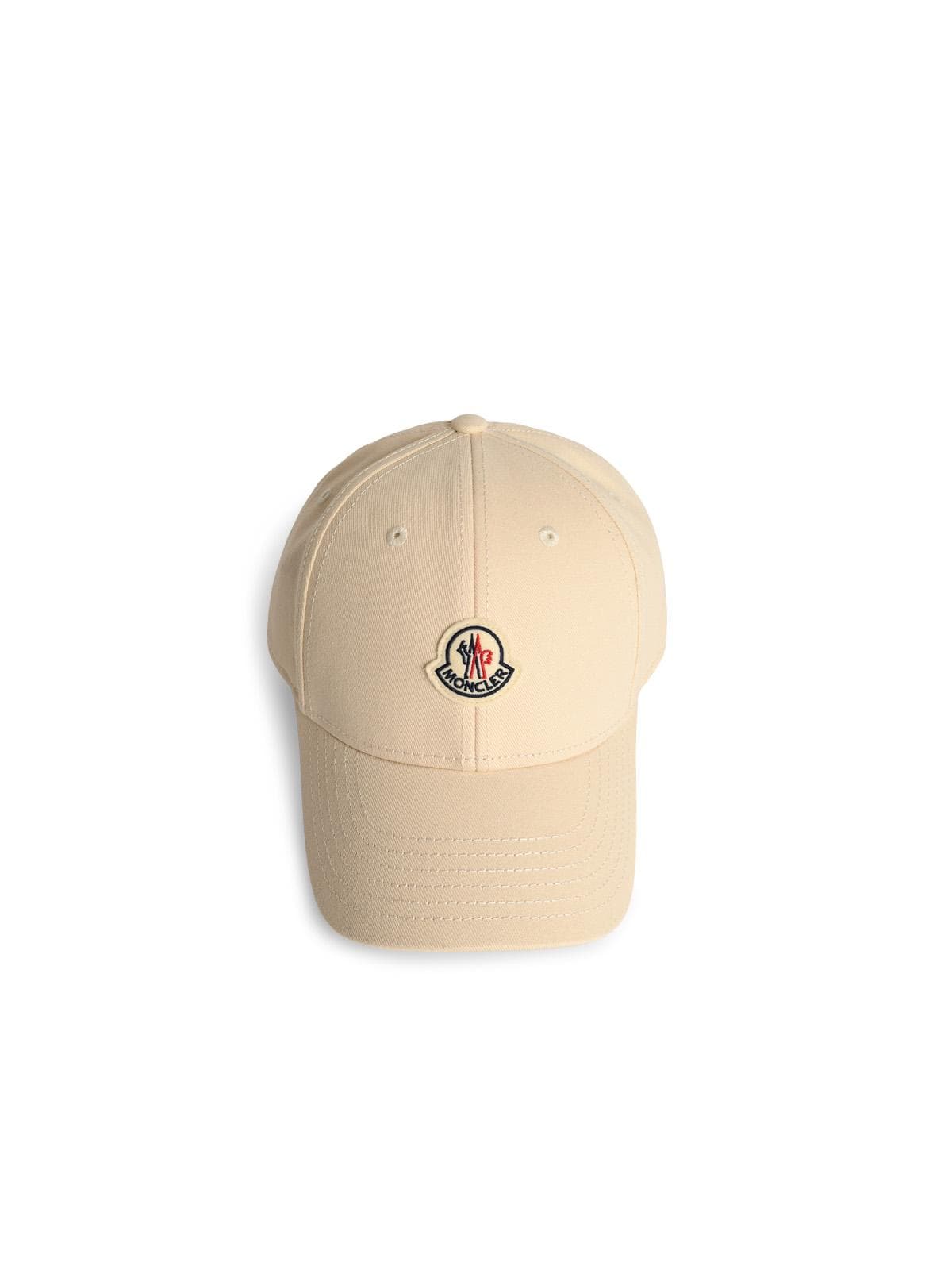 Moncler Cream Cotton Cap