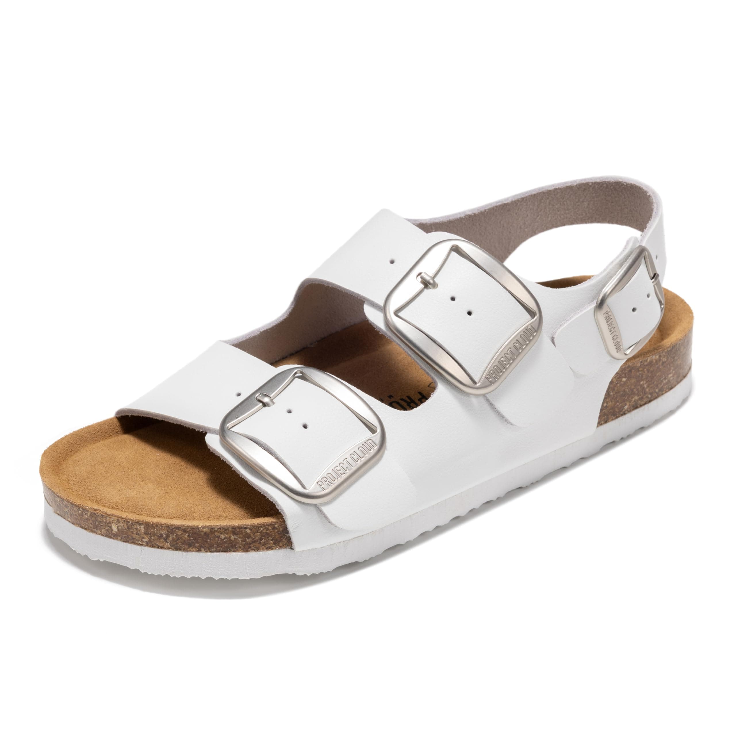 Project Cloud Genuine Leather Summer Sandals Memory Foam