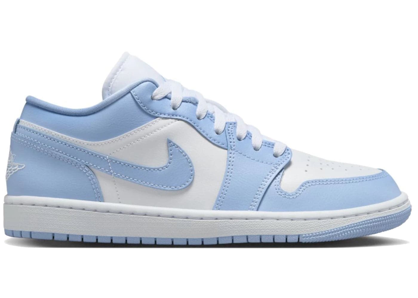 Jordan Low White Aluminum Shoes