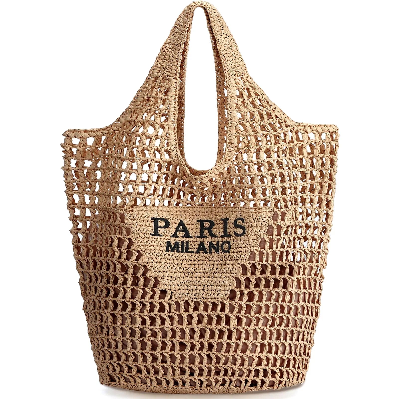 Straw Beach Bags For Beach Handmade Woven Tote