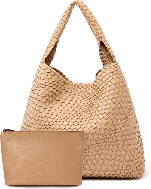 Large Woven Tote Bag For Stylish And Versatile