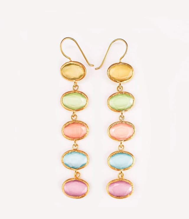 Satina Earrings In Gold