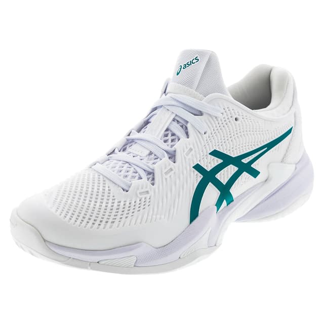 Court Ff Tennis Shoes White And Pitch Green
