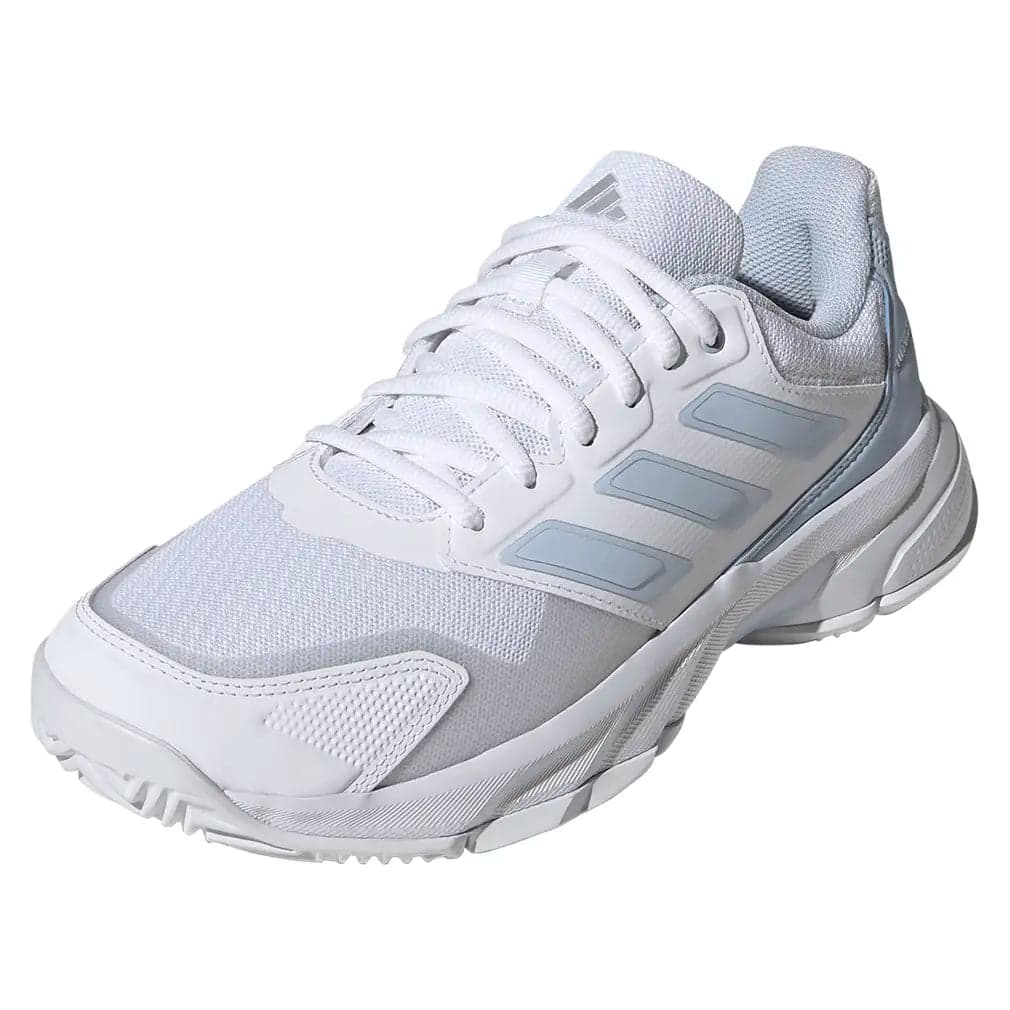 Courtjam Control Tennis Shoes Core White And Crystal
