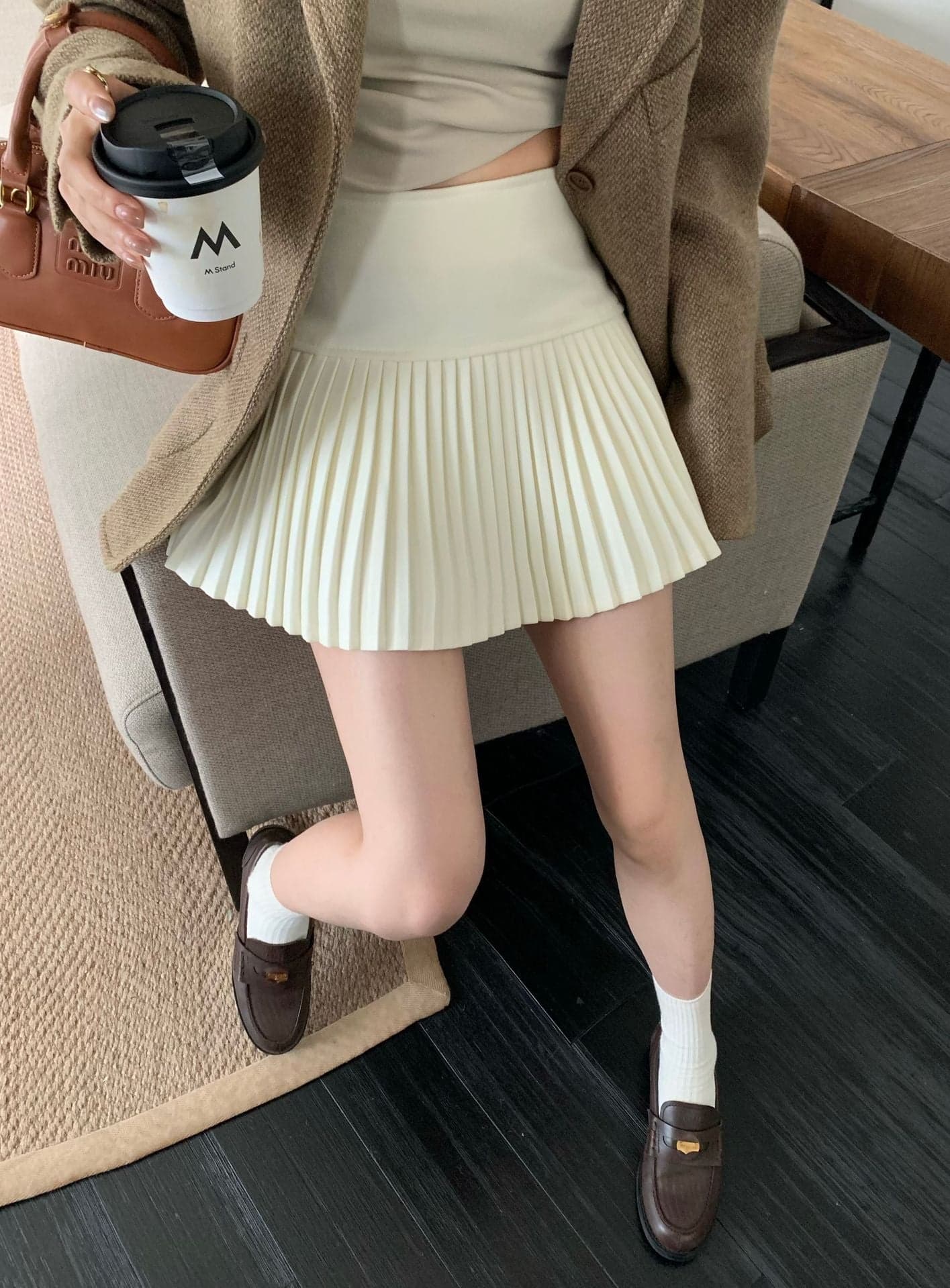 Pleated Skirt