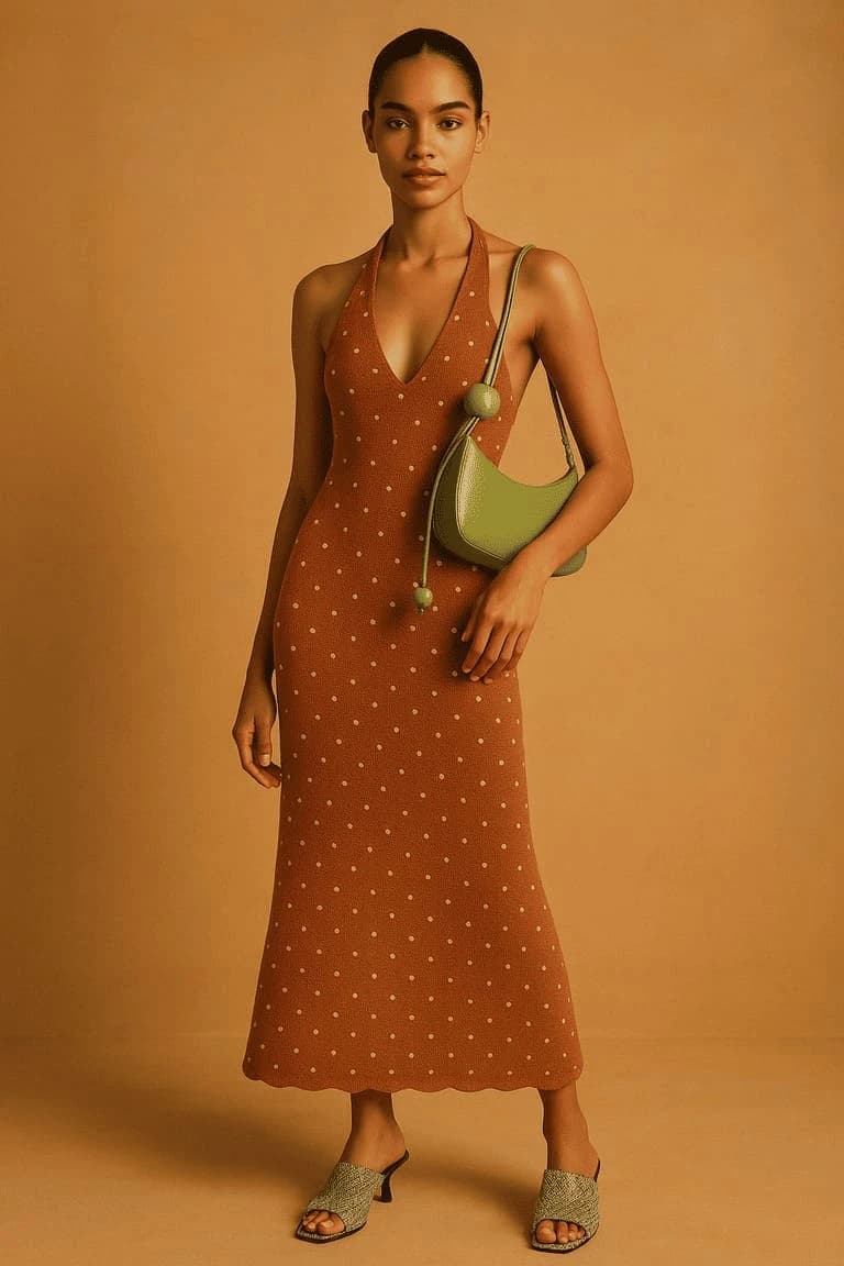 Earthy Pop outfit combination