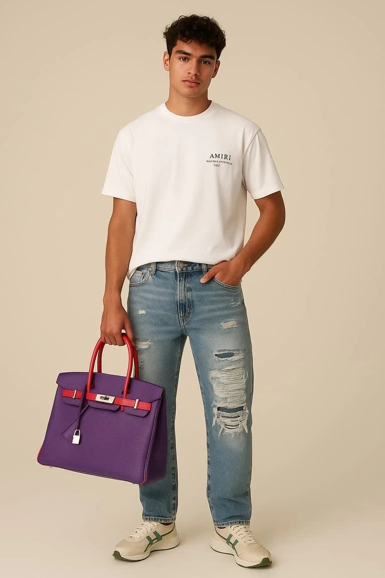 Luxe Casual Contrast outfit combination