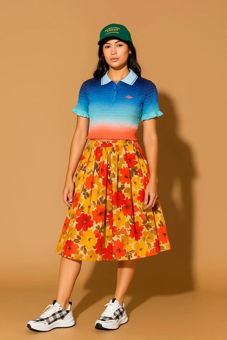 Tropical Gradient Pop outfit combination