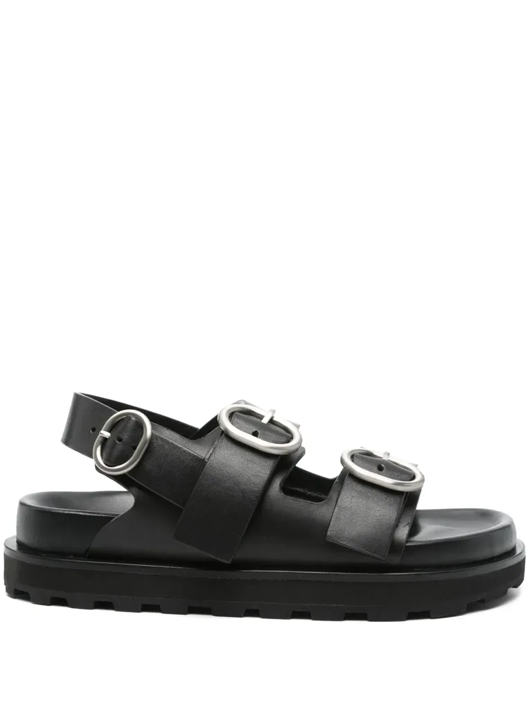 Leather Sandals by JIL SANDER+