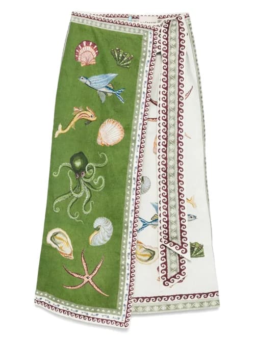 Bath House midi skirt by ALEMAIS
