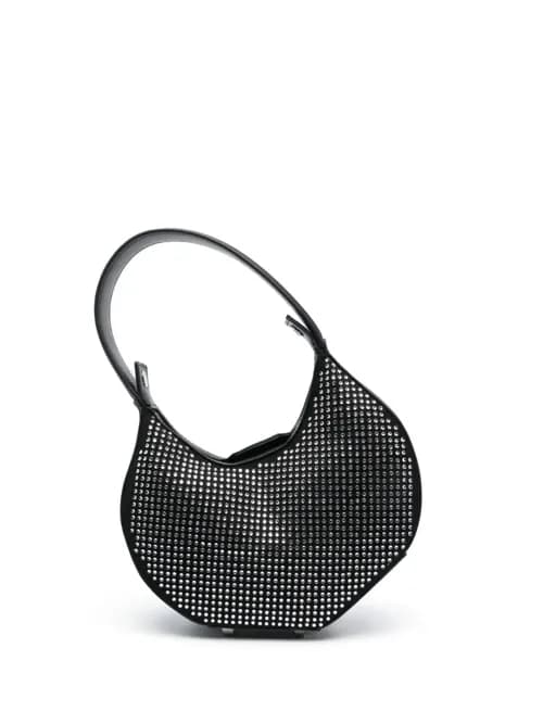 mini rhinestone-embellished bangle bag by Patrizia Pepe