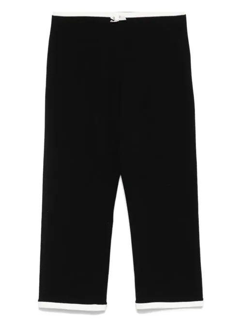 cropped trousers by Rowen Rose