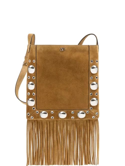 Nellcôte suede shoulder bag by Valentino Garavani