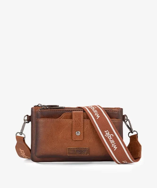 Crossbody Bag Wrangler Dual Zipper Crossbody Bag by Montana West World