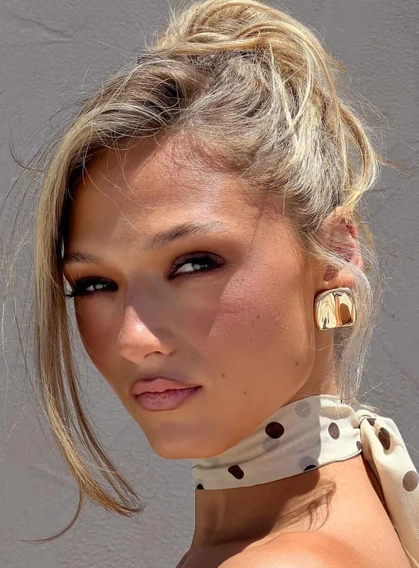 Earrings Lysandra Earrings Gold by Princess Polly