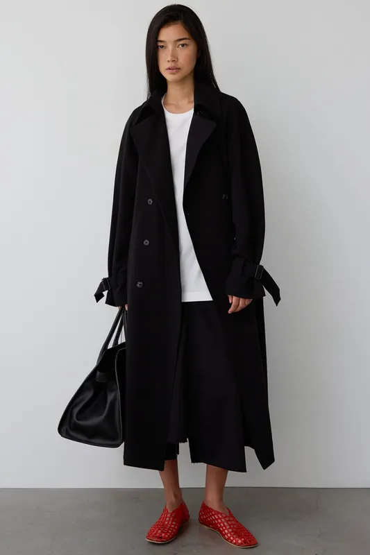 Oversized Trench Coat by Oak and Fort