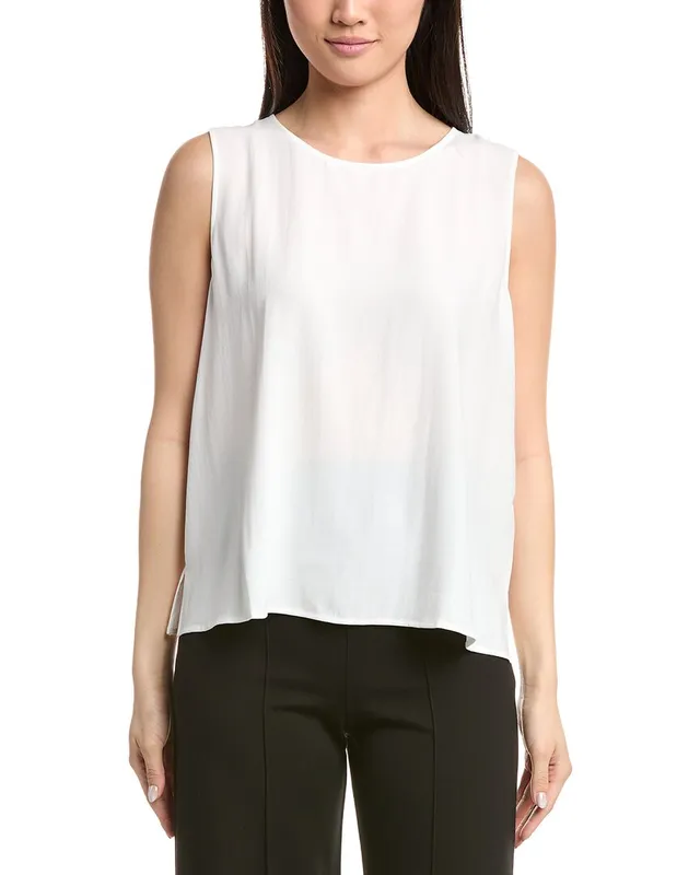 Silk Shell Top by EILEEN FISHER