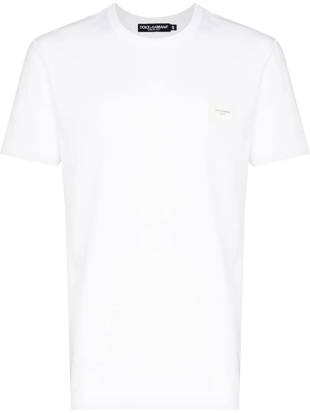 logo-tag cotton T-shirt by Dolce & Gabbana