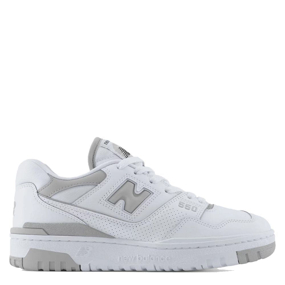 New Balance In White With Raincloud Shoes