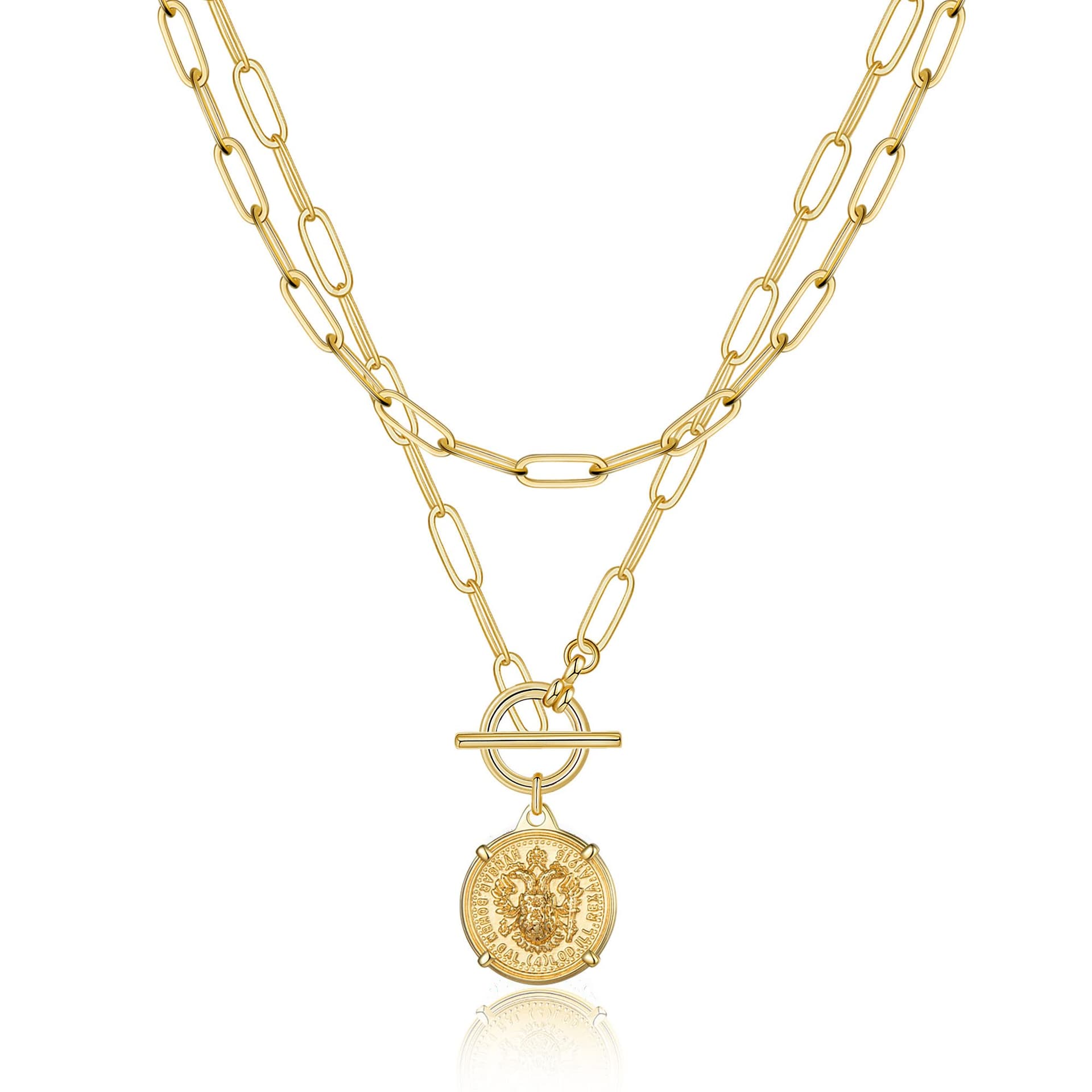 Turandoss Gold Layered Necklaces For , Dainty Choker by turandoss