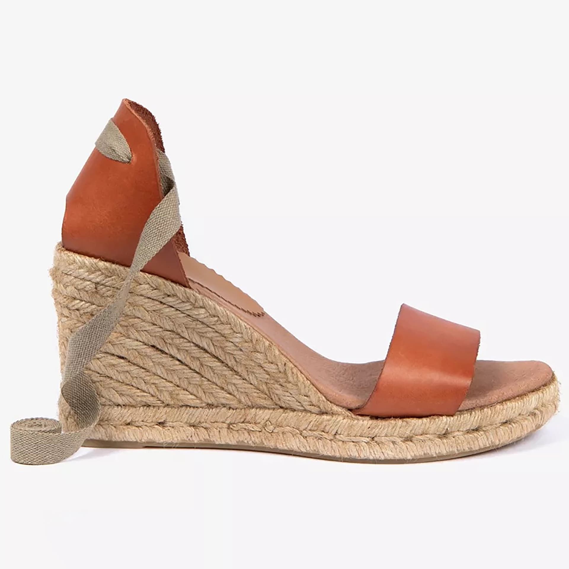 Penelope Chilvers Brook Leather Espadrilles Tan