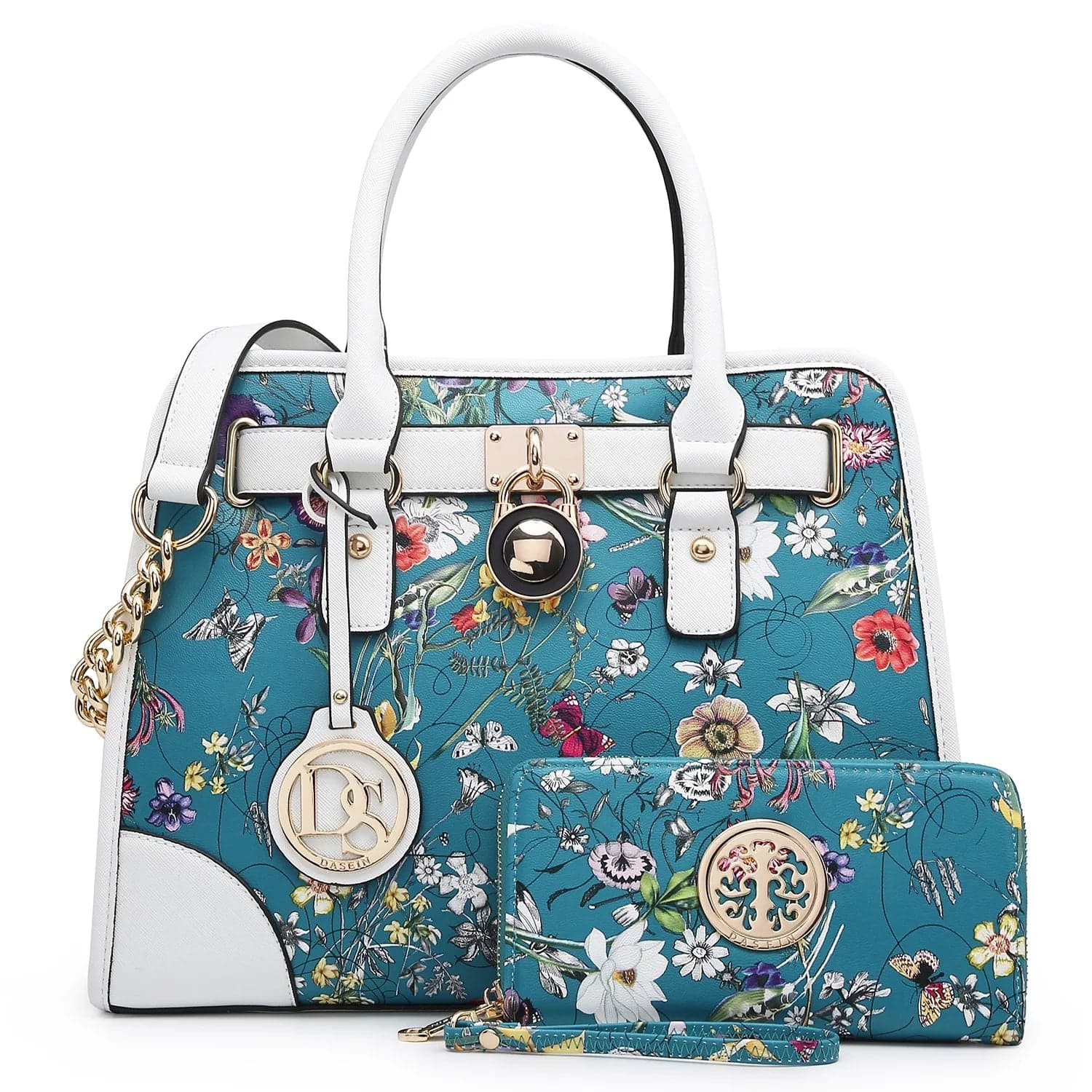 Structured Handbags Top Handle Satchel Purse Shoulder Bag